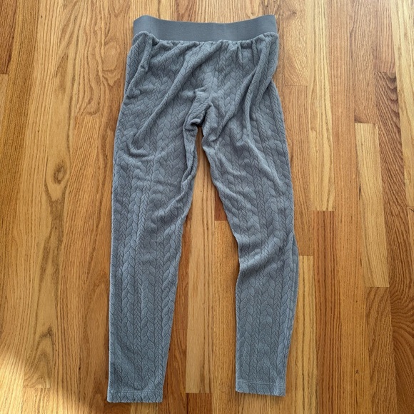 Jockey Under the Mistletoe Lightweight Cable Knit Fleece Legging - Picture 5 of 7